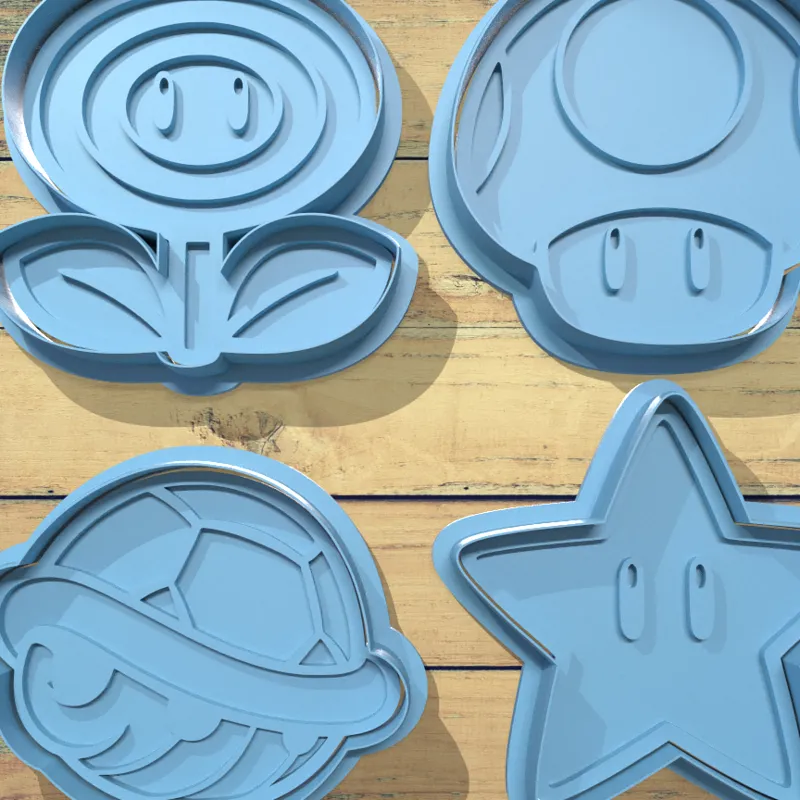 Mario Cookie Cutter Set