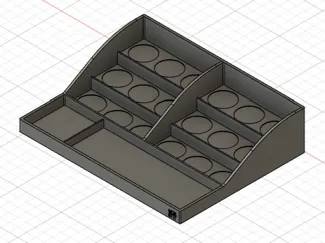 Model colors holder for Vallejo and similar