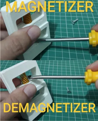 DIY Magnetizer/Demagnetizer Tool 
