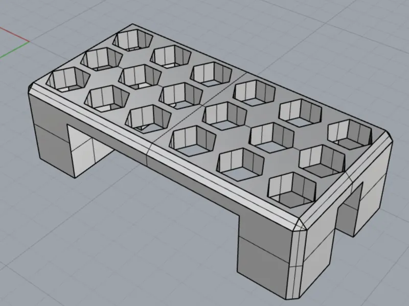 Frag Rack with Legs - Small
