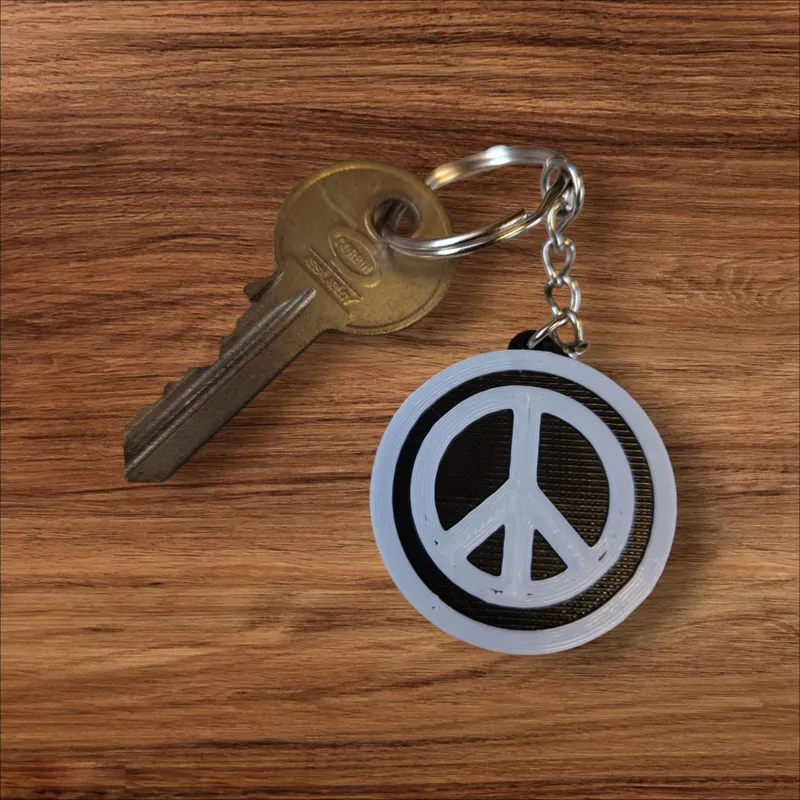 Keychain peace 3