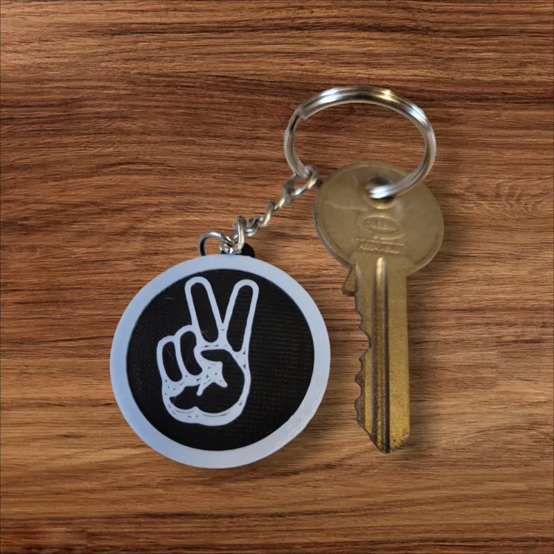 Keychain Peace