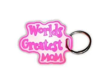 World's Greatest Mom Keyring