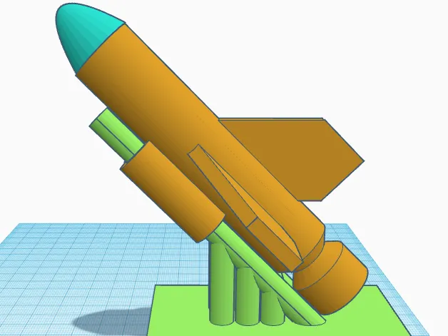 Working rocket