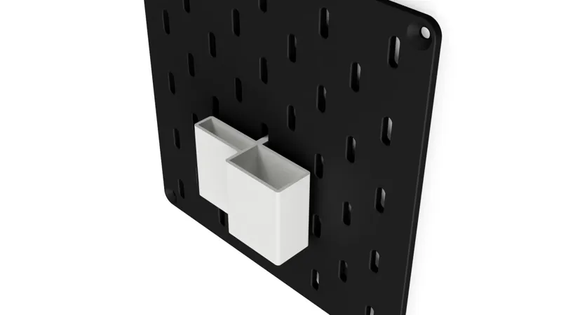 IKEA SKADIS Apple TV+Samsung remote control holder