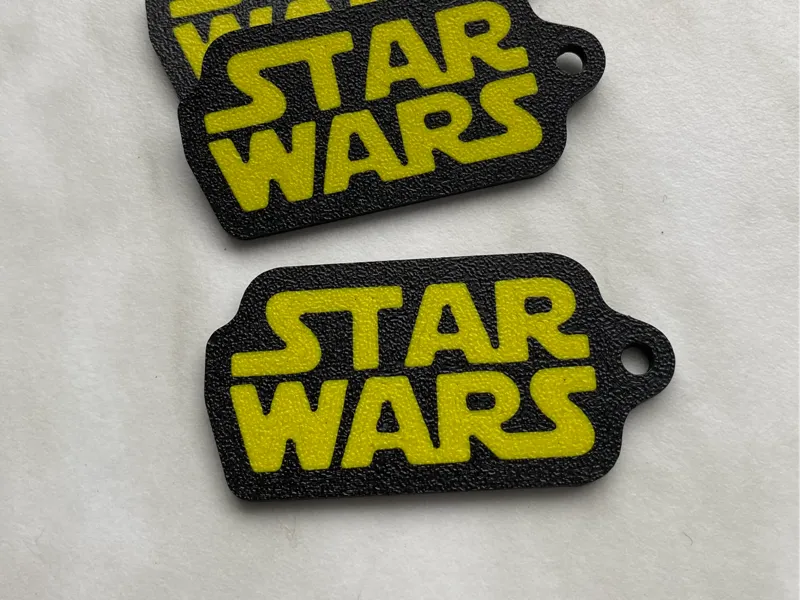 Start Wars keychain - multicolor