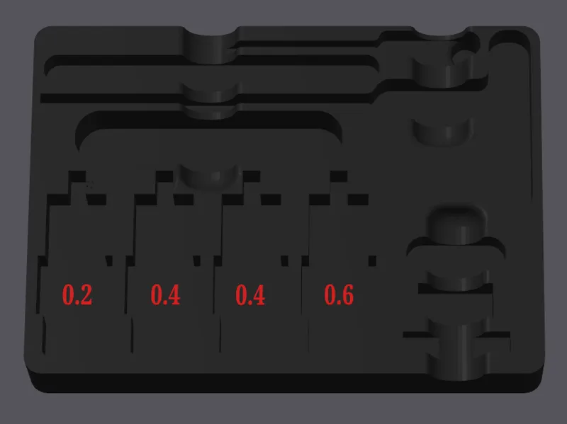 V2 Accessories Tray for A1 Mini Remix of Text