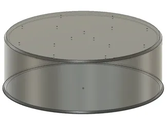 Filament dryer spool cover 8.56 outside diameter.