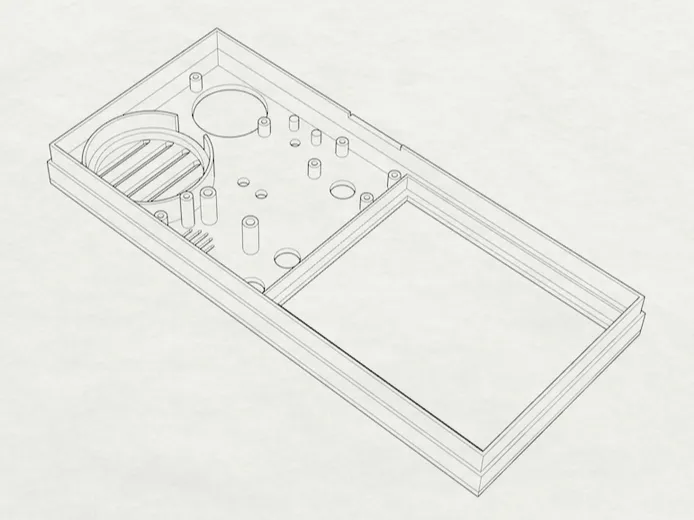 Front door peephole unit v.1