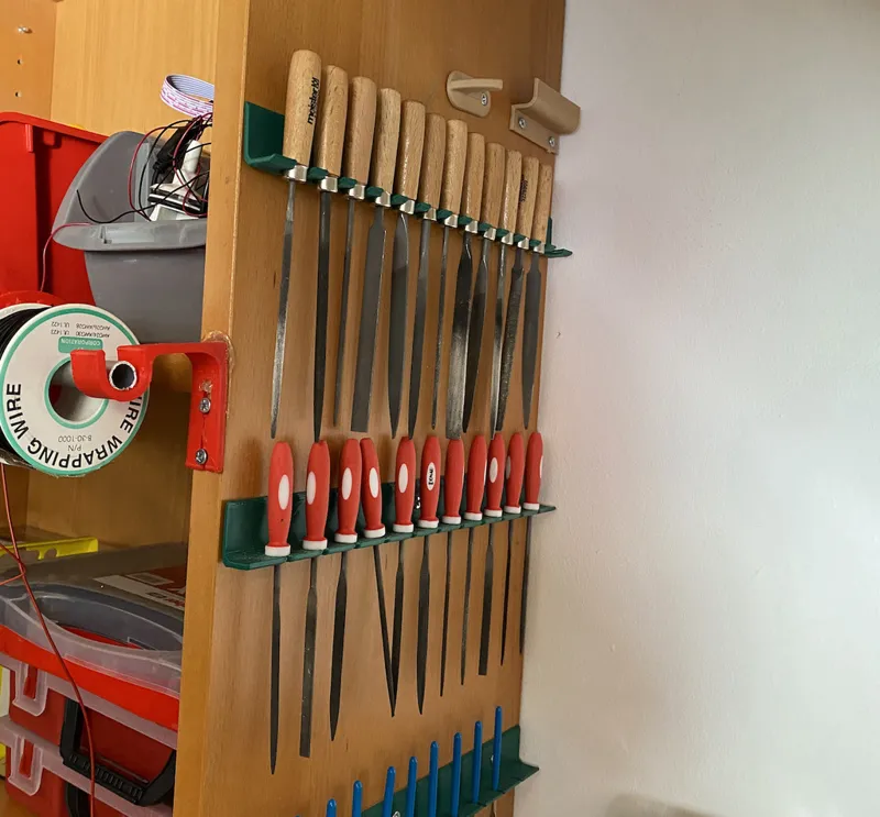 3.5 and 11mm diameter file holder