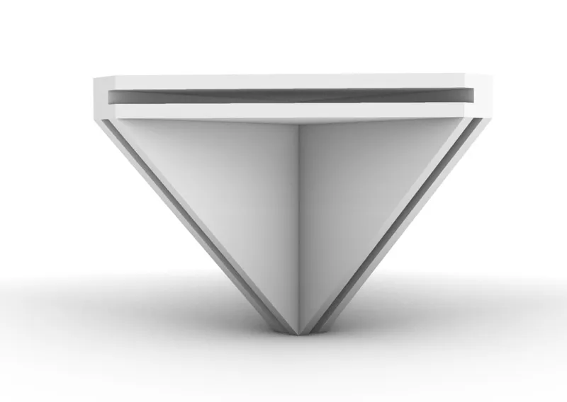 4mm acryl/wood corner bracket