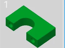 offset tube clamp
