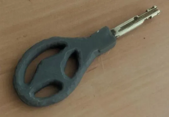 Block shaft key holder
