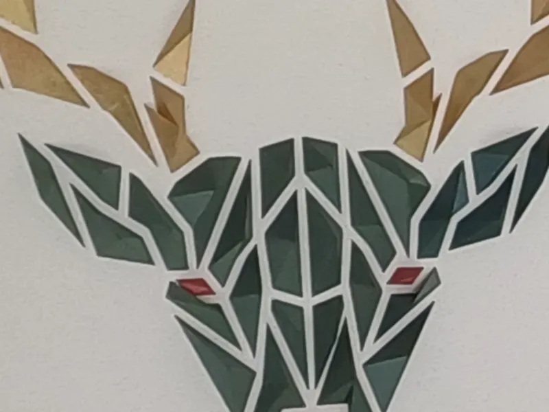 Geometric Deer wall art