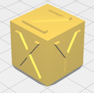 Calibration cube