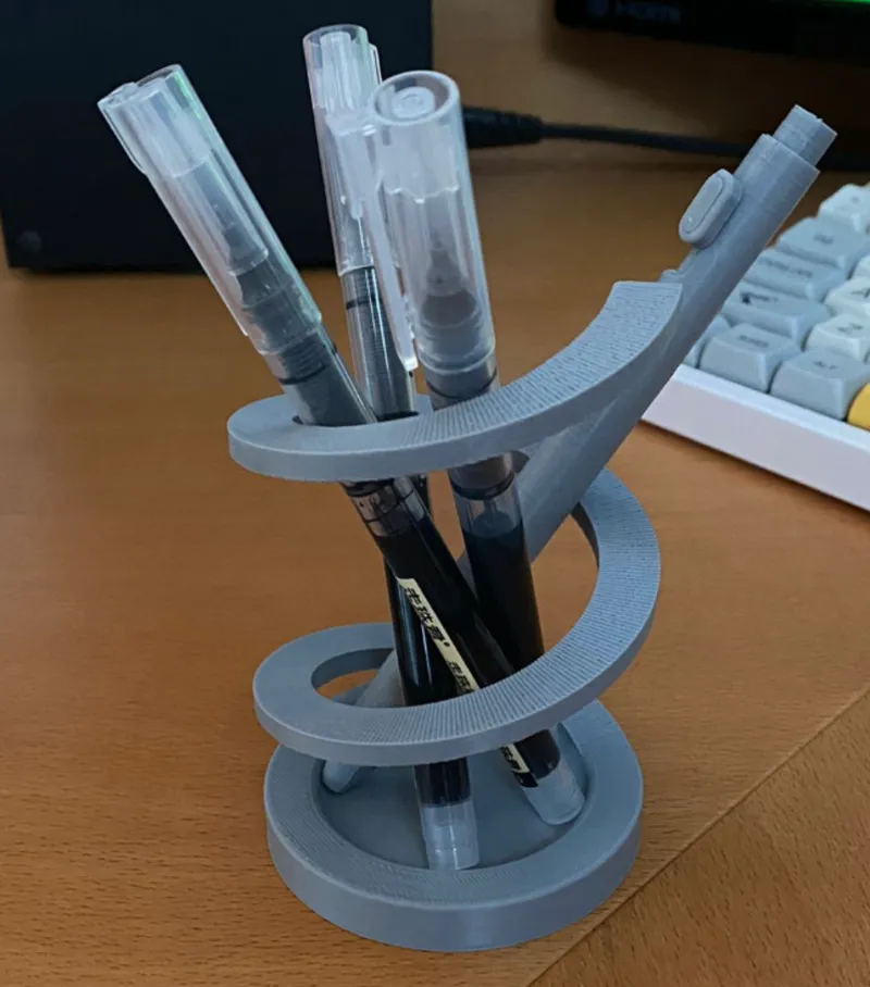 Spring Pen Holder
