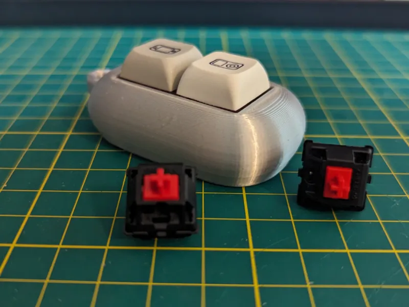 Rounded Key Switch Fidget