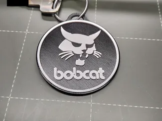Bobcat key chain