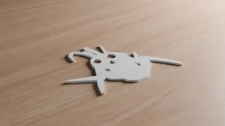Simple Lethal Company Hoarding Bug Stencil/Art