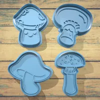 Set d'emporte-pièces champignon — photo 1
