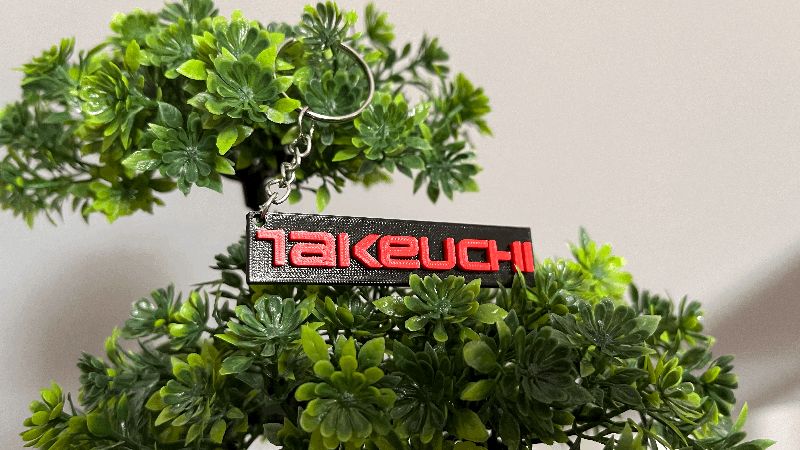 Takeuchi keychain