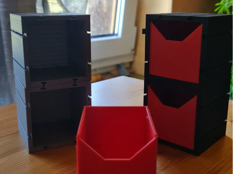 Stackable Cube Storage