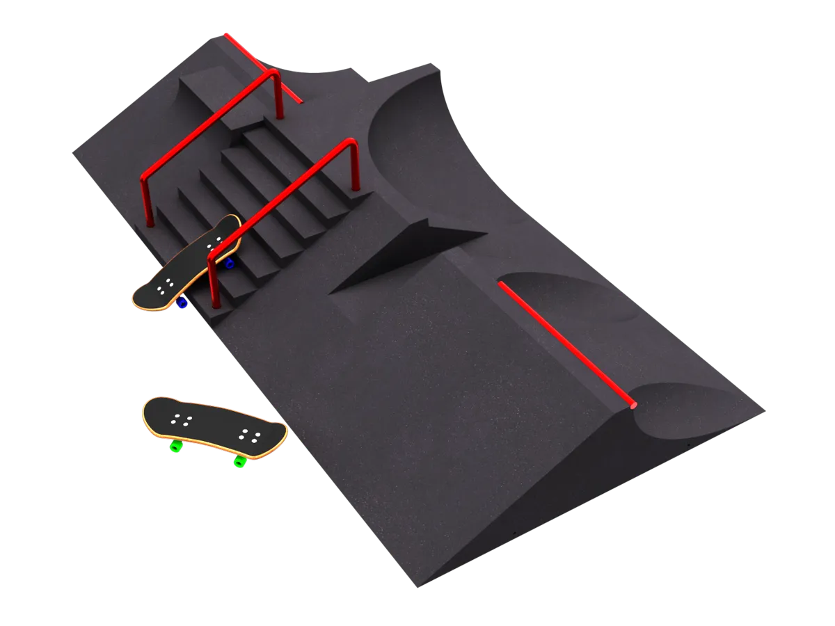 Fingerboard Ramps Set - Connect & Customize Park by ZioFester ...