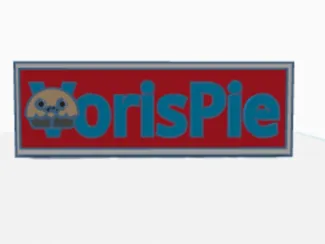 VorisPie Name Tag
