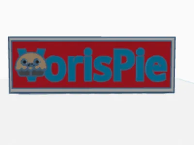 VorisPie Name Tag