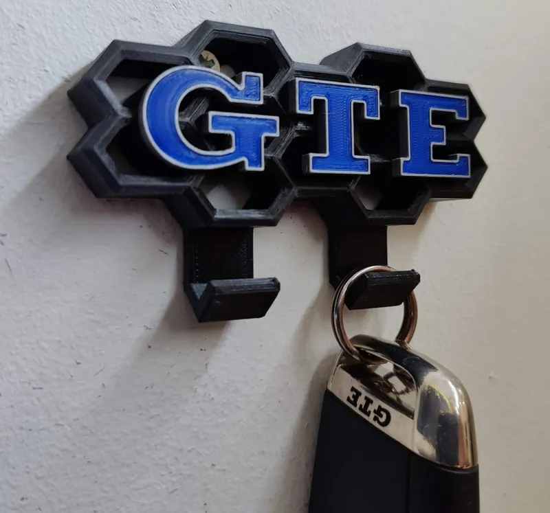 Golf GTE inspired car key hook