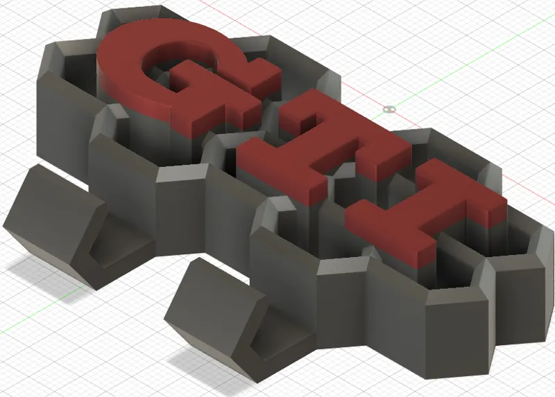 Golf GTi inspired car key hook V2