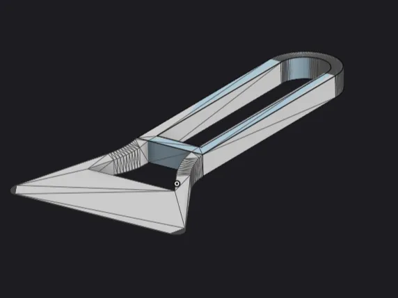 Bed scrapper for 3d printer