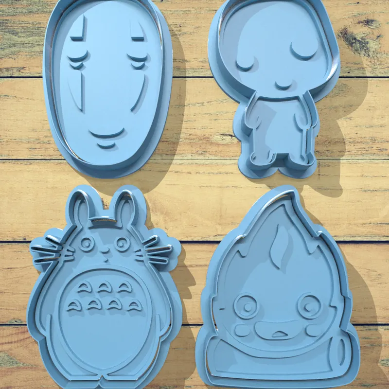 Ghibli Cookie Cutter Set