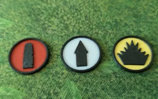 Wargaming Tokens (Battlegroup)