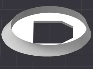Vauxhall/Opel corsa Aerial seal in TPU