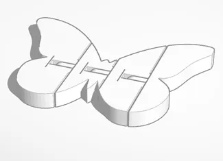 butterfly fidget toy 