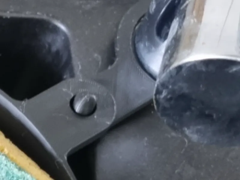 longer hook for Kitchen sink drain basket