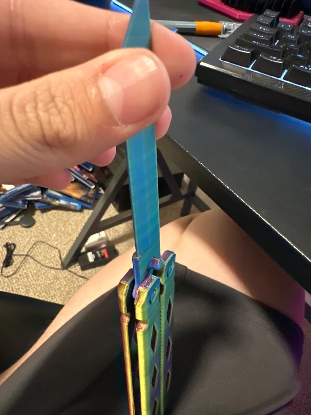 Fidget Butterfly Knife view 2