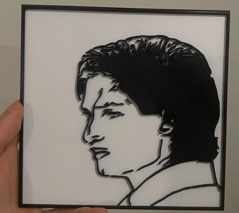 Menacing Mafia Boss 2D 3D Art