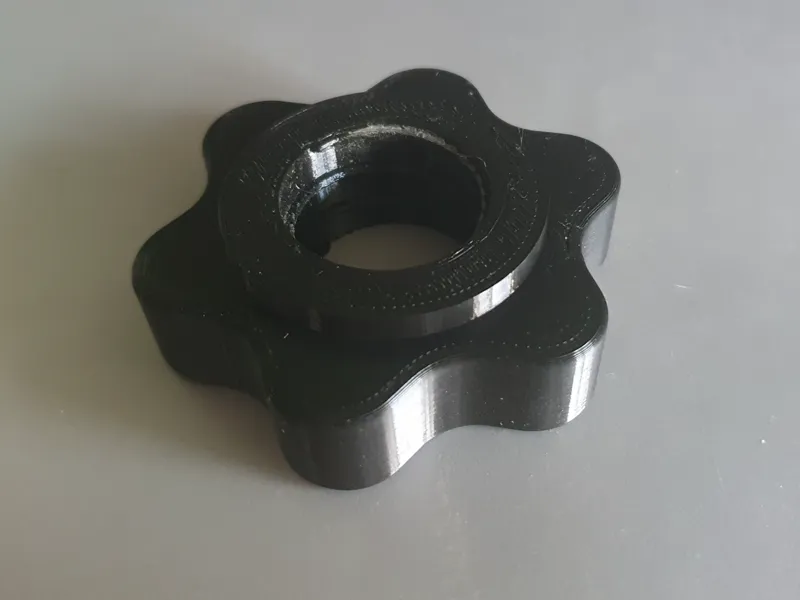 Dumbbell Nut 28mm - rounded edges