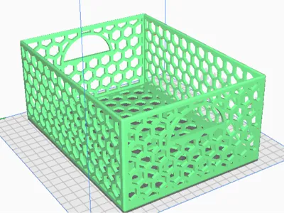 Honeycomb Basket Large