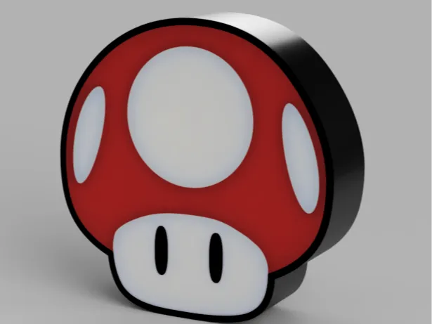 Mushroom light box