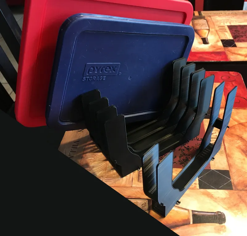 Linkable Plastic Lid Holder