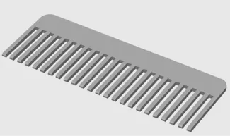 Classic hair comb