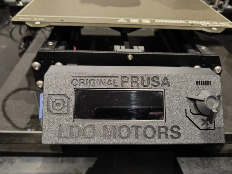 Prusa LCD Cover LDO Motors