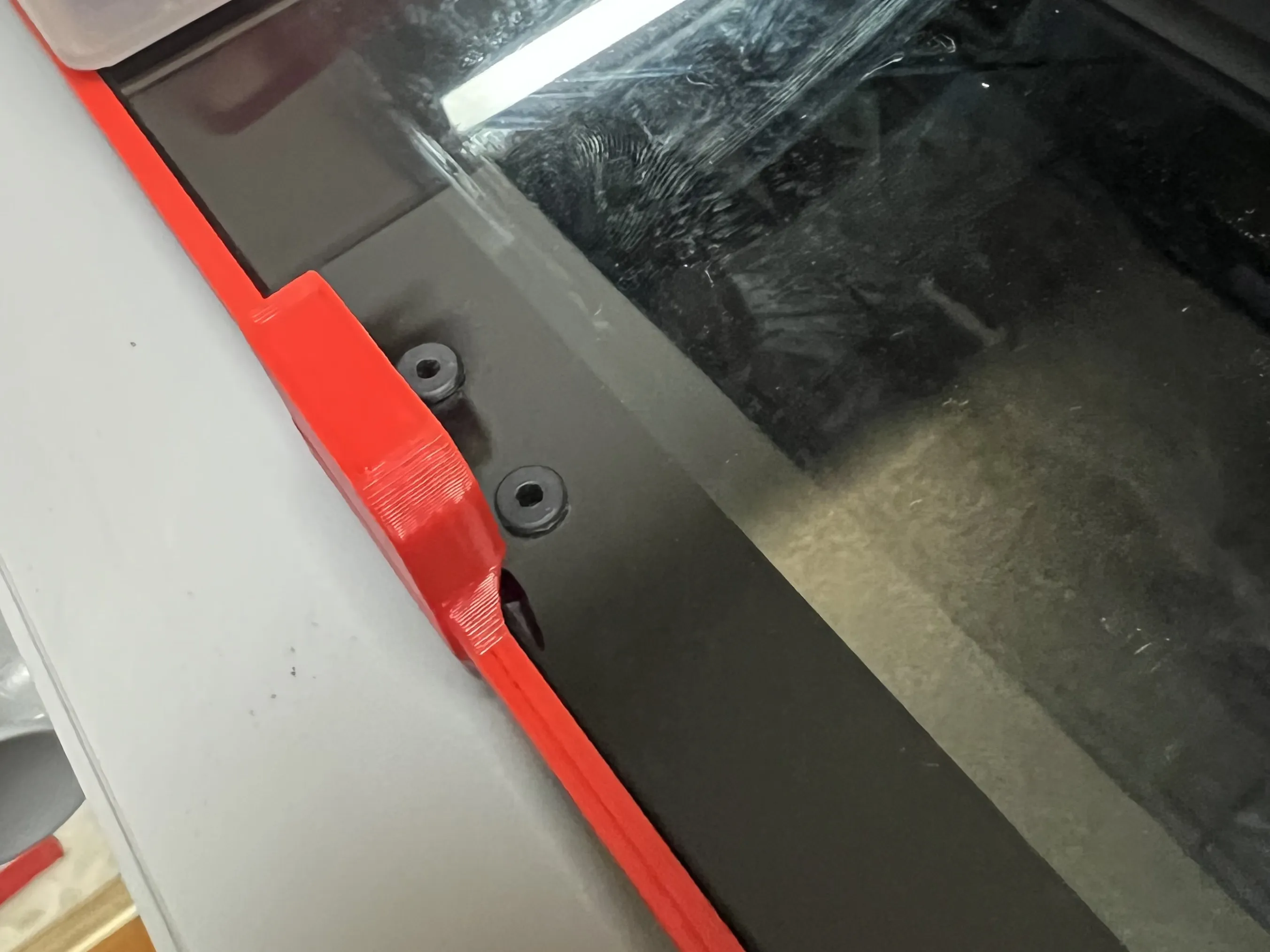 Glazing Riser Quick detachable top glass riser for X1/P1 series by JesseZhang ...