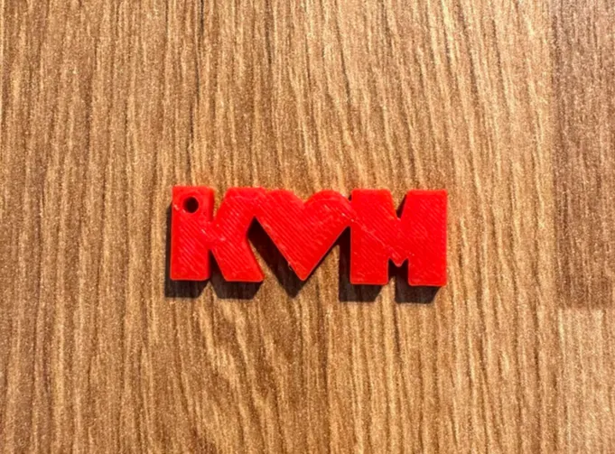 K+M keychain 
