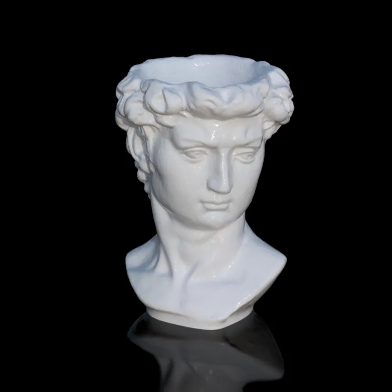 Flowerpot bust ancient greek