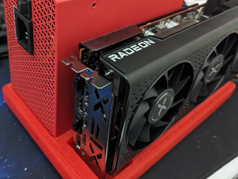 Oculink eGPU station - Red Devil