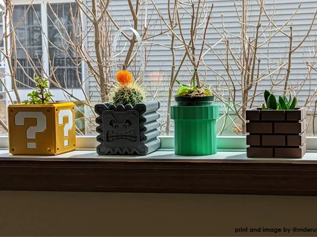 Super Mario Planters